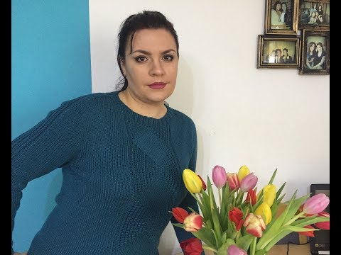 Видео: Вяжем свитер . Реглан погон. Часть 1