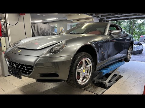 Видео: Ferrari 612: что такое пробег для Феррари..? (часть.1)