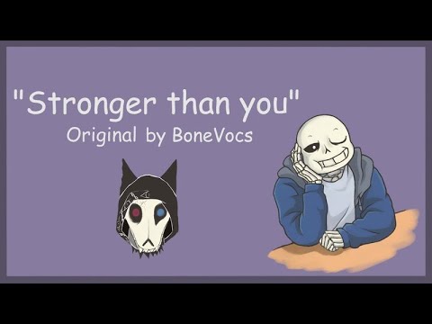 Видео: Stronger than you - Undertale | Русский ковер "Я сильнее чем ты" (Перезалив)