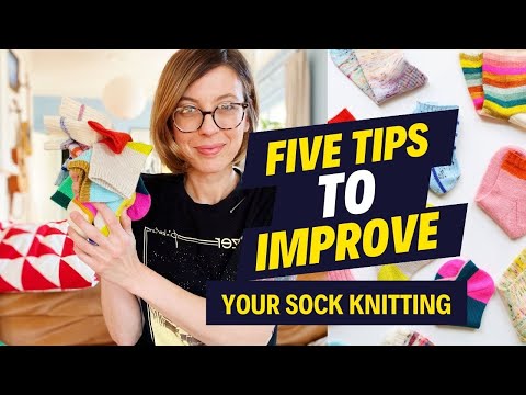 Видео: ПЯТЬ СОВЕТОВ, КАК УЛУЧШИТЬ ВАШЕ ВЯЗАНИЕ НОСКОВ! (Которыми вы можете воспользоваться уже сегодня!)
