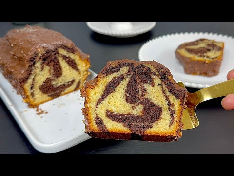 Видео: Секрет влажного и вкусного мраморного торта с глазурью Rocher 😍