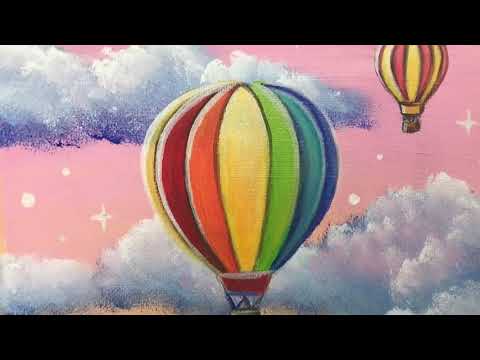 Видео: Легкая картина акрилом для начинающих