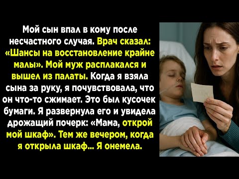 Видео: 🔥 «Записка из комы „Мама, открой мой шкаф“»