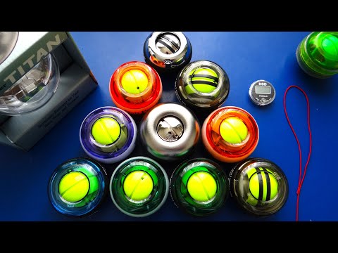 Видео: Карманный тренажер для всех! СУПЕР ПОДАРОК! NSD Powerball гироскопический маятник!