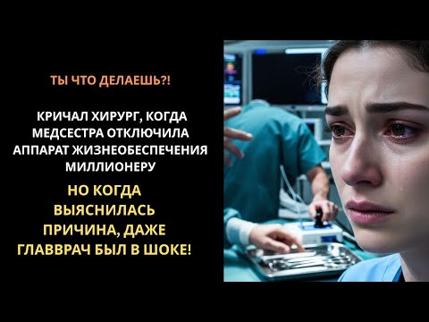 Видео: Медсестра отключила аппарат жизнеобеспечения миллионеру — причина поступка шокировала всех.