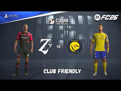 Видео: FC 26 - Zlatan FC против Al Nassr | Эпическое противостояние C.Ronaldo против Zlatan | [PS5] 4K60FPS