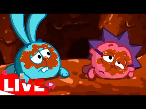 Видео: 🔴LIVE Смешарики 2D. Весёлые приключения Кроша и Ёжика