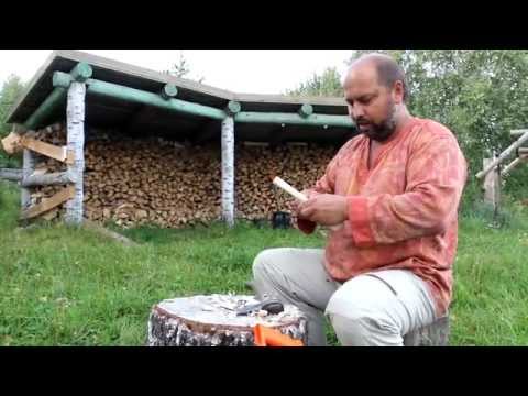 Видео: Резьба ложки. Начало. Мастер-класс. Стародубов Константин