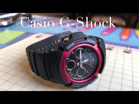Видео: Часы Casio G-SHOCK AW-591