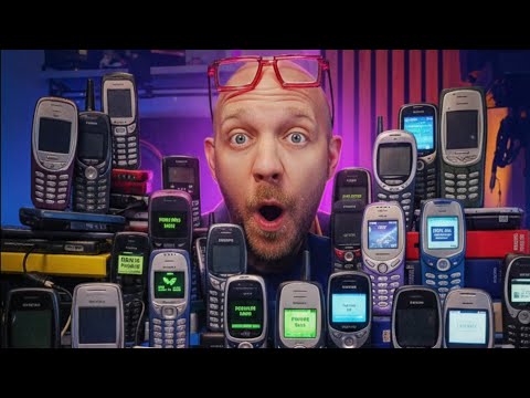 Видео: Включаю старые кнопочные телефоны 2000-х — ностальгия по эпохе легендарных Мобилок