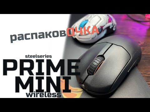 Видео: 🇷🇺 распаковОЧКА - steelseries PRIME MINI Wireless (меньше=лучше?). Отличия от PRIME Limited Edition