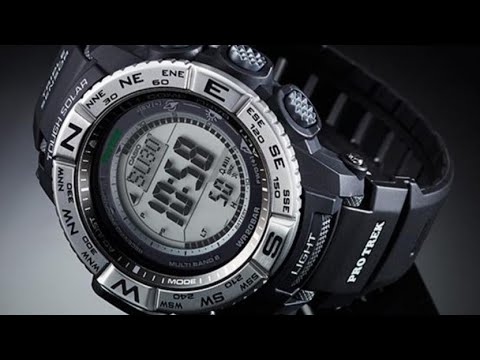 Видео: Часть 2. Обзор CASIO PRO TREK PRW-3500. Настройки часов, с которыми я разобрался.