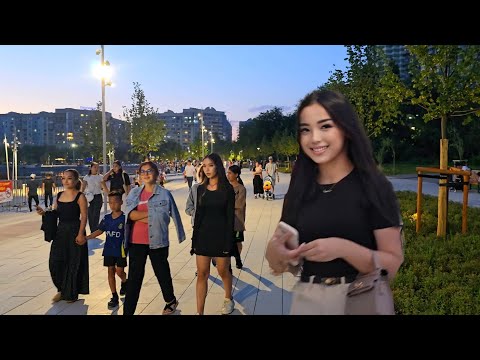 Видео: Вечерняя прогулка по Сайрану в Алматы #walkingtour