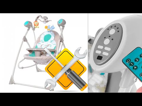 Видео: Ремонт детской электрокачели (Перестала качать)