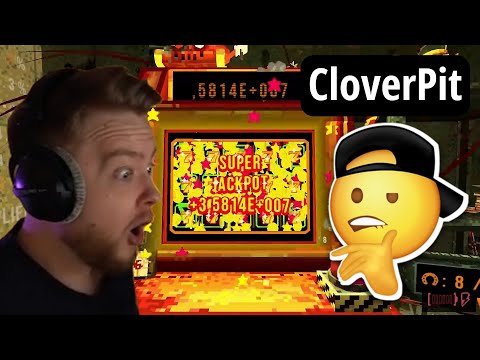 Видео: Jeens впервые играет на жизнь в долгожданном релизе CloverPit | НАРЕЗКА