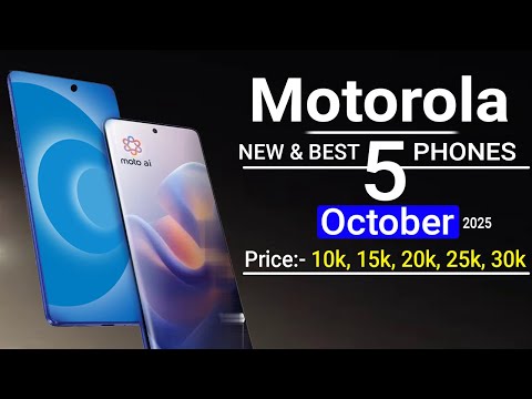Видео: 5 лучших новых телефонов Motorola! Все цены здесь, 2025 год