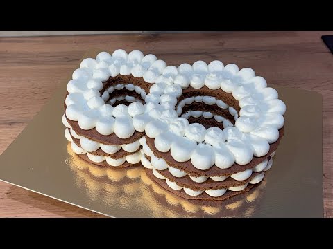 Видео: Торт ЦИФРА. ВУППИ ПАЙ в форме ЦИФРЫ😍😍 необычный вуппи пай. Легко и просто🤩🤩