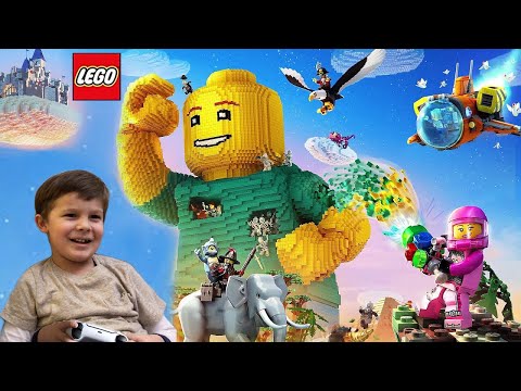 Видео: LEGO Worlds PS4/PS5 Gameplay - Прогуляйся по Лего-планете с Амиром