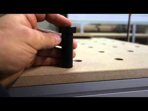 Видео: опытный завод кнопки для стола типа MFT3 FESTOOL