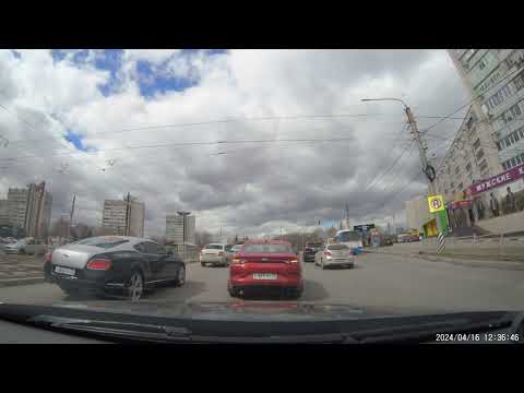 Видео: Трасса г. Ульяновск - г. Барыш - с. Жадовка.  16 апреля 2024 г.