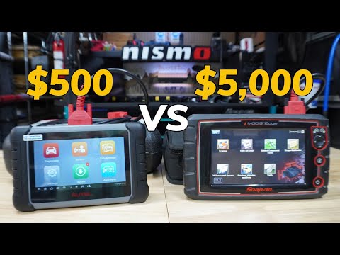 Видео: Смогут ли Autel MaxiCOM mk808s конкурировать с Snap-on Modis?