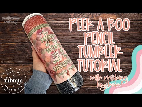 Видео: Мастер-класс по изготовлению стакана-карандаша «Пика-бу» и соответствующего брелка для ключей | И...