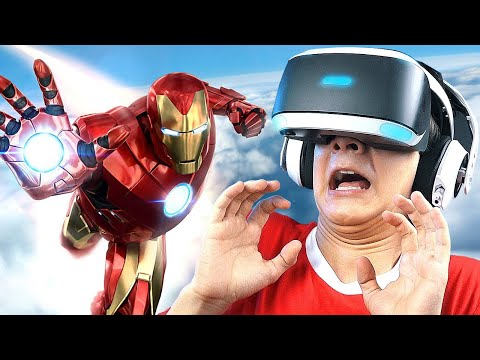 Видео: СИМУЛЯТОР ЖЕЛЕЗНОГО ЧЕЛОВЕКА в PlayStation VR!