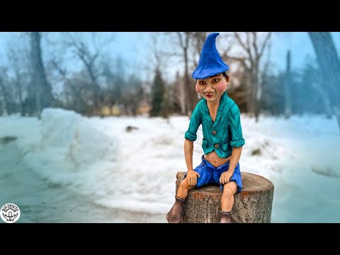 Видео: Знакомьтесь, Игорёк!) Поделка из цемента | DIY cement crafts with your own hands