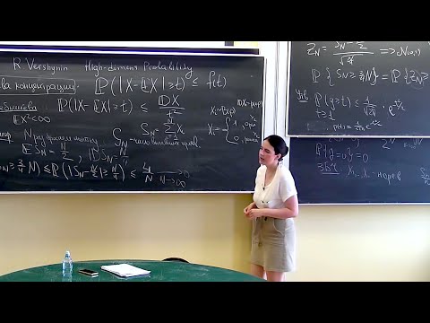 Видео: Лекция 1 | Вероятность и геометрия в многомерных пространствах | Мария Досполова