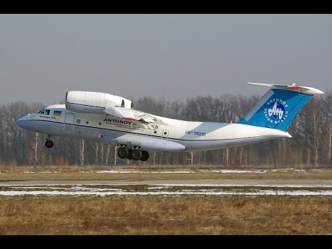 Видео: Маршрутка - чебурашка Ан-74 летит рейсом Гостомель - Лейпциг. Расказ и видео из кабины пилотов.