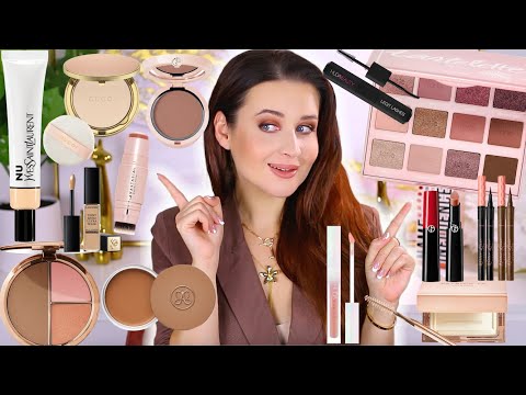 Видео: ТЕСТ ДРАЙВ НОВИНОК косметики | Armani, Gucci, Huda, Tarte, YSL, ABH и др.