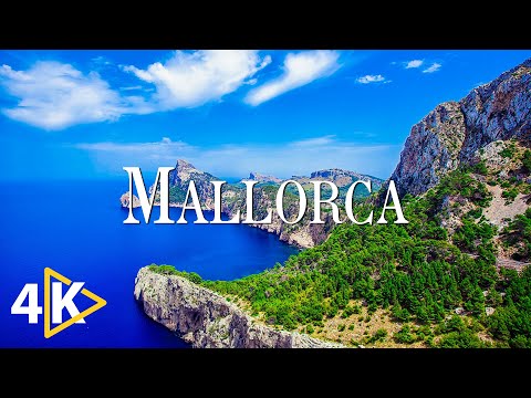 Видео: FLYING OVER MALLORCA (4K UHD) — успокаивающая музыка и красивое видео о природе — видео 4K Ultra HD