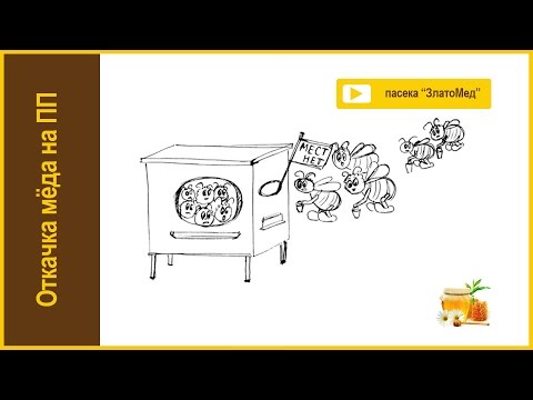 Видео: Блок №6. Откачка меда на промышленных пасеках