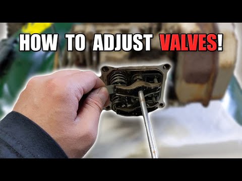 Видео: Как отрегулировать клапаны газонокосилки