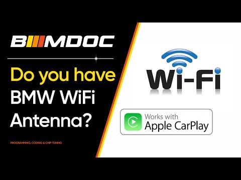 Видео: Как проверить наличие WiFi антенны в БМВ и установить ее в случаи отсутствия?