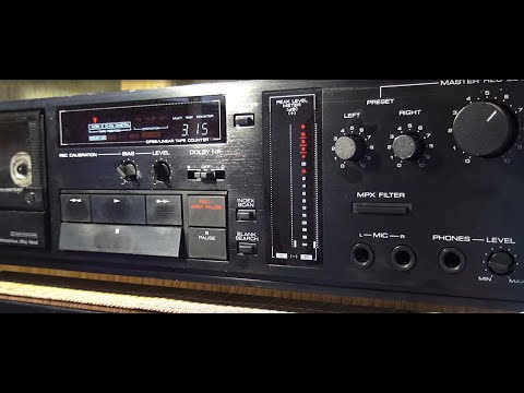 Видео: Kenwood KX-880HX. Обзор, тест на запись