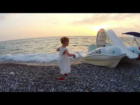 Видео: Закат в Гаграх , Абхазия 2021