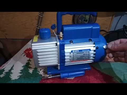 Видео: Вакуумный насос Leeto 2XZ-0.5A