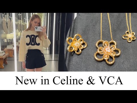 Видео: Новинка коллекции Celine & Van Cleef & Arpels Flowerlace | Видеоблог о роскошной моде и ювелирных...
