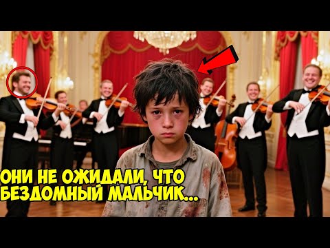 Видео: ОНИ смеялись над бездомным мальчиком, НО никто не ожидал, что он сыграет как БОГ...