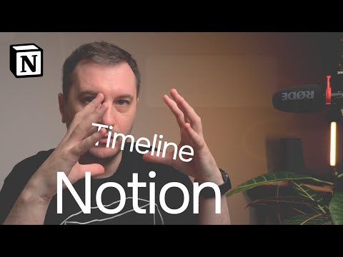 Видео: Как вид Timeline в Notion ускоряет работы со сроками проектов