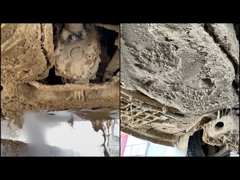 Видео: САМОЕ ГРЯЗНОЕ ДНО! Как отмыть грязный Ван? Детализация глубокой очистки #asmr