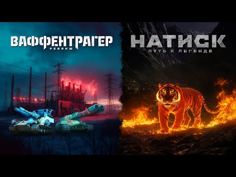 Видео: ВАФЛЯ+НАТИСК ➤ МИР ТАНКОВ