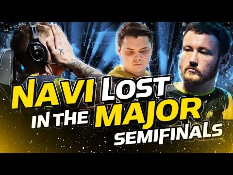 Видео: НАВИ Проиграли в Полуфинале Мажора - Как Это Было