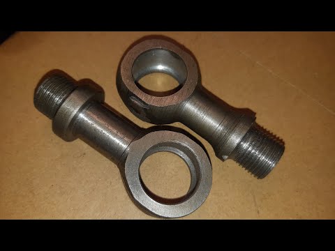 Видео: ТОЧИМ ШТУЦЕР - БАНДЖО..How to make such a fitting?