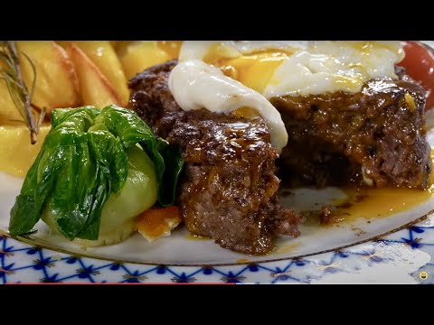 Видео: Бифштекс и гарнир! А со среды - огонь, полный вперед и начинаем новый сезон роскошных рецептов!