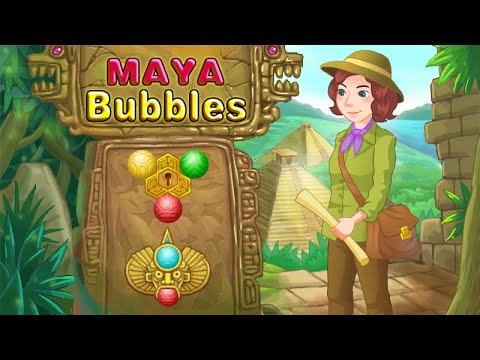 Видео: Игра "Шарики Майя" (Maya Bubbles) - прохождение