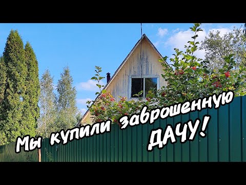 Видео: Сама в ШОКЕ! ! Купили заброшенную дачу!