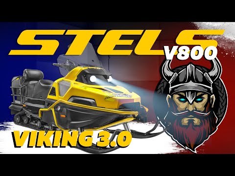 Видео: ОБЗОР НА НОВЫЙ снегоход STELS VIKING V800 3.0 #снегоход #stels