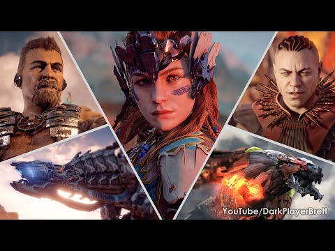 Видео: Horizon Zero Dawn - Все боссы (на английском) [HD]